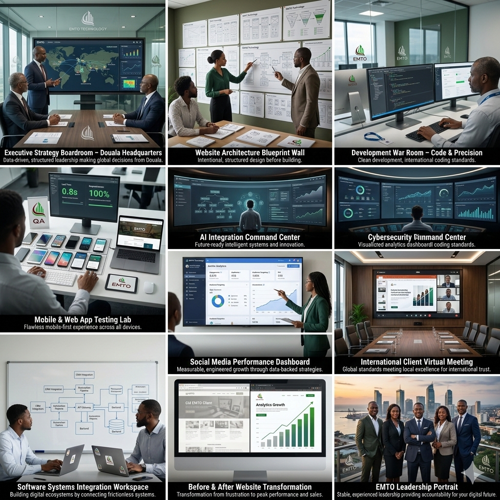 website design company in Cameroon for businesses tired of poor results