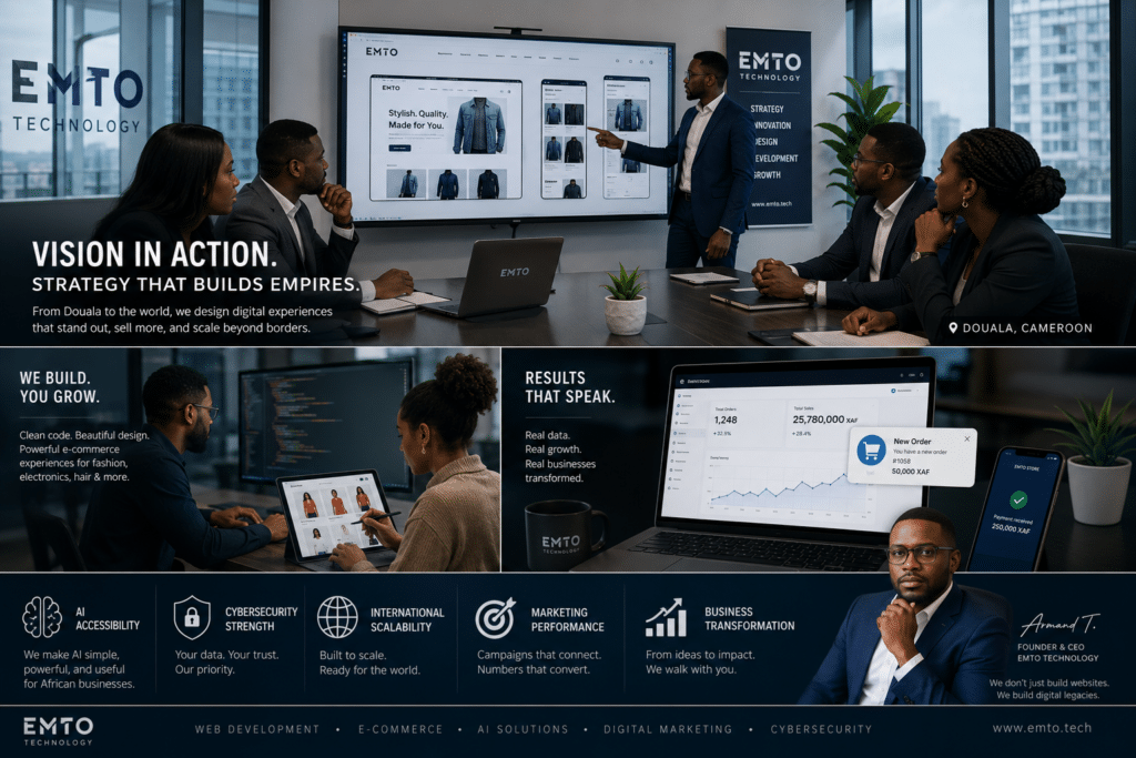 website design company in Cameroon for businesses tired of poor results